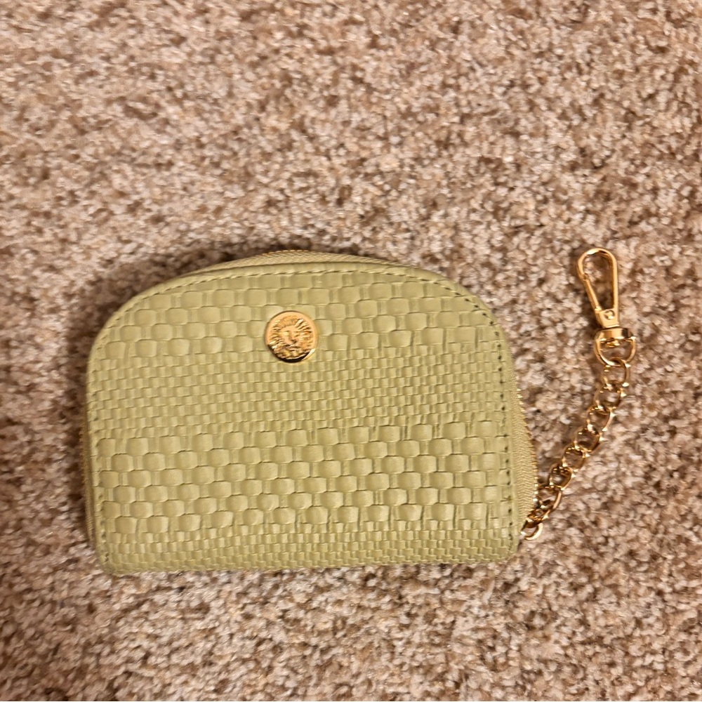 light green Anne Klein coin purse
